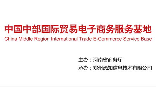 中國中部國際貿(mào)易電子商務(wù)服務(wù)基地 驅(qū)動區(qū)域經(jīng)濟(jì)發(fā)展的新引擎